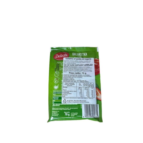 Galaretka truskawkowy DELECTA 70GR - immagine 2