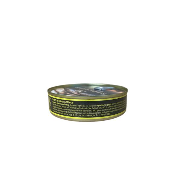 Spratti affumicati sott'olio 160gr - immagine 2