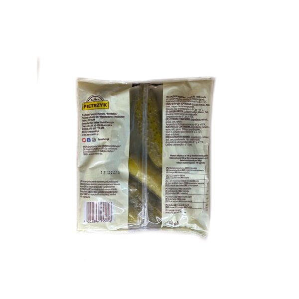 Ogorki kiszone cetrioli fermentati 700gr - immagine 2