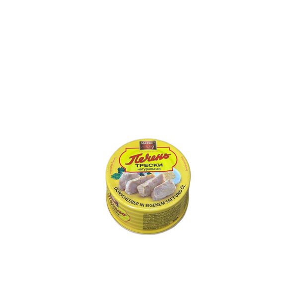 Fegato di merluzzo al naturale 190gr