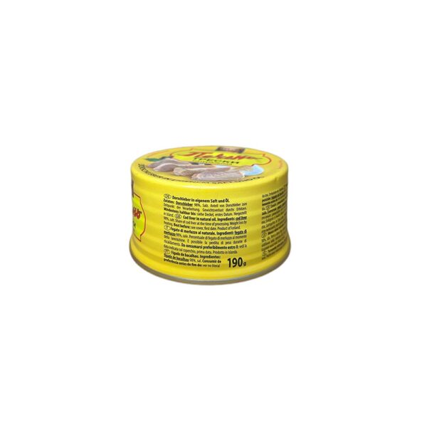 Fegato di merluzzo al naturale 190gr - immagine 2