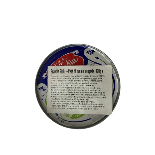 Paté de porc integral SCANDIA SIBIU 120gr - immagine 2