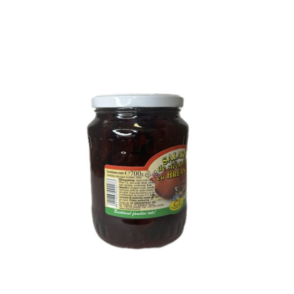 Salata de sfecla Rosie cu hrean Conservfruct 700gr - immagine 2