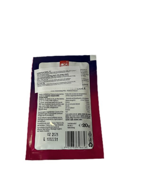 Condimento pentru fasole CIO 20gr - immagine 2