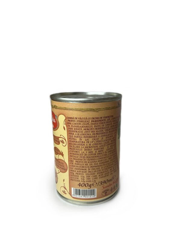 Ciorba de văcuță cu verdețuri 400gr - immagine 2