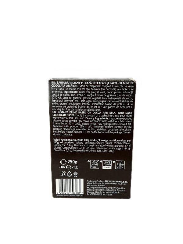 Hot chocolatta  Dark La Festa (10×25gr) - immagine 2