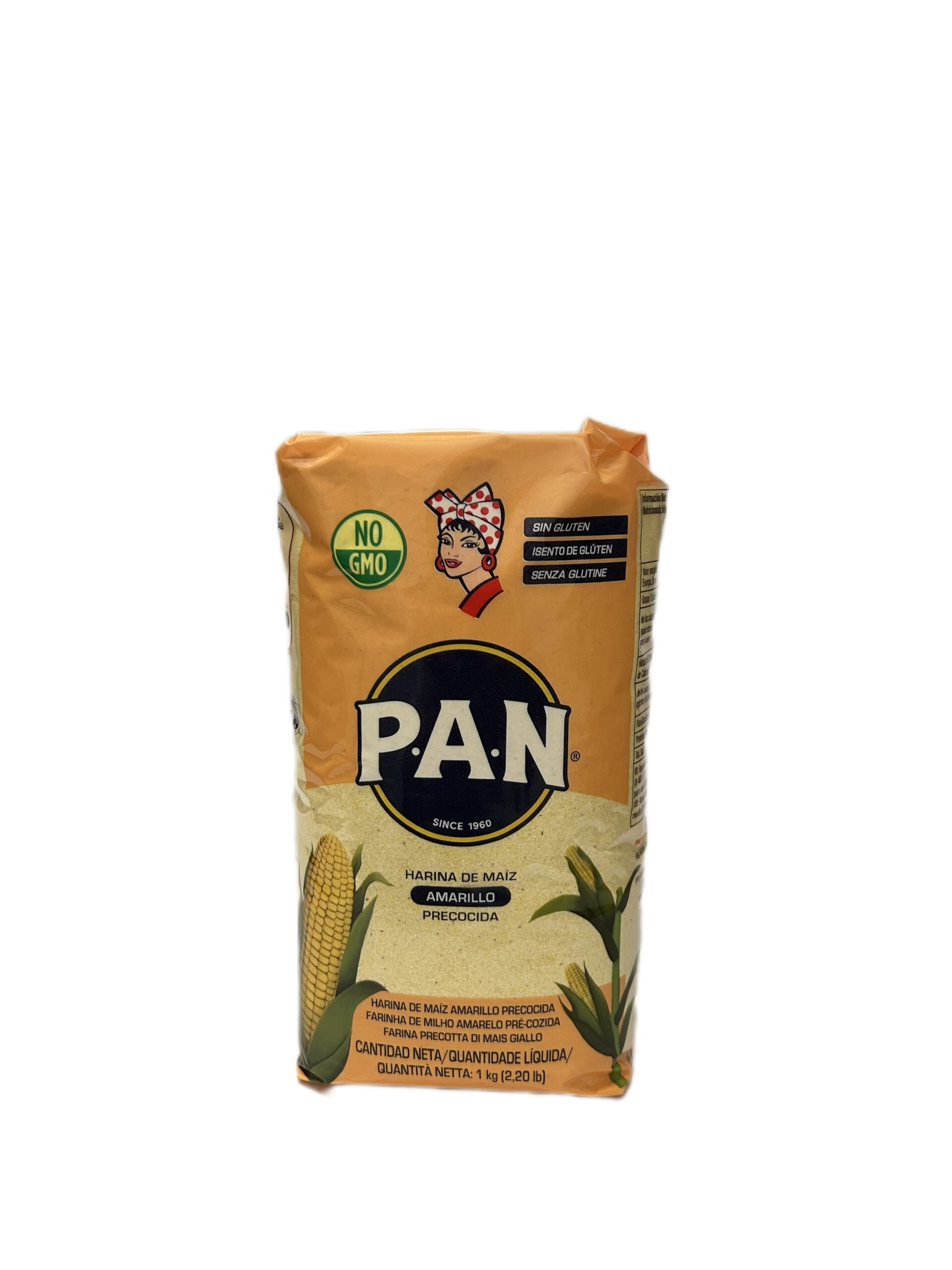 Farina di mais giallo Pan senza glutine 1kg – Magazin Romanesc