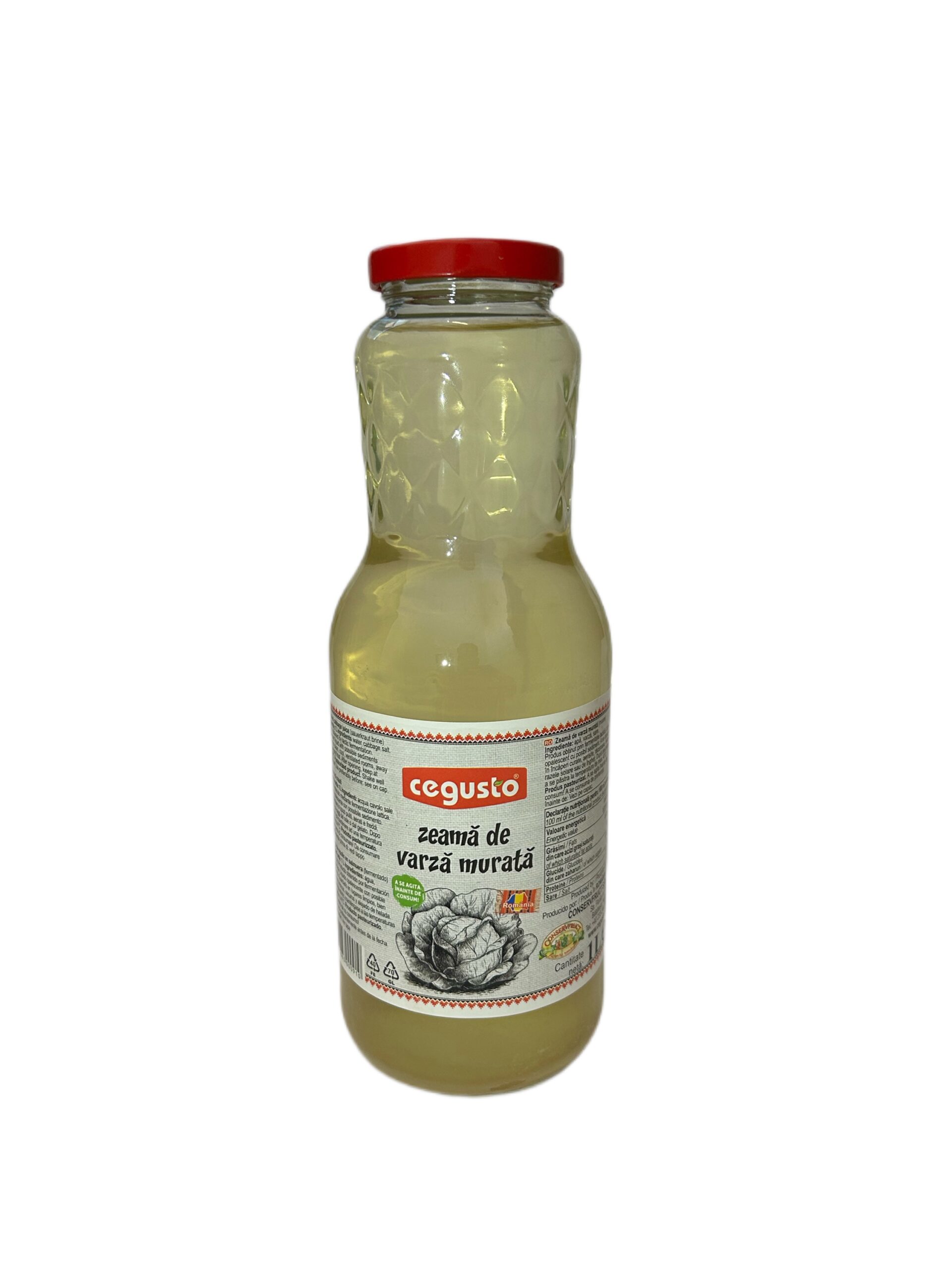 Zeama de varza murata Cegusto 1L