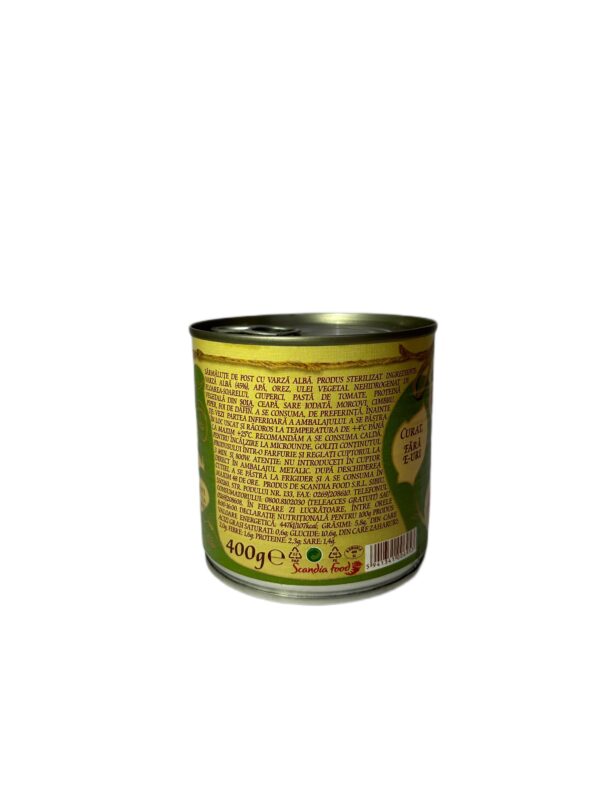 Sarmalute de post cu varza alba Scandia Sibiu 400g - immagine 2